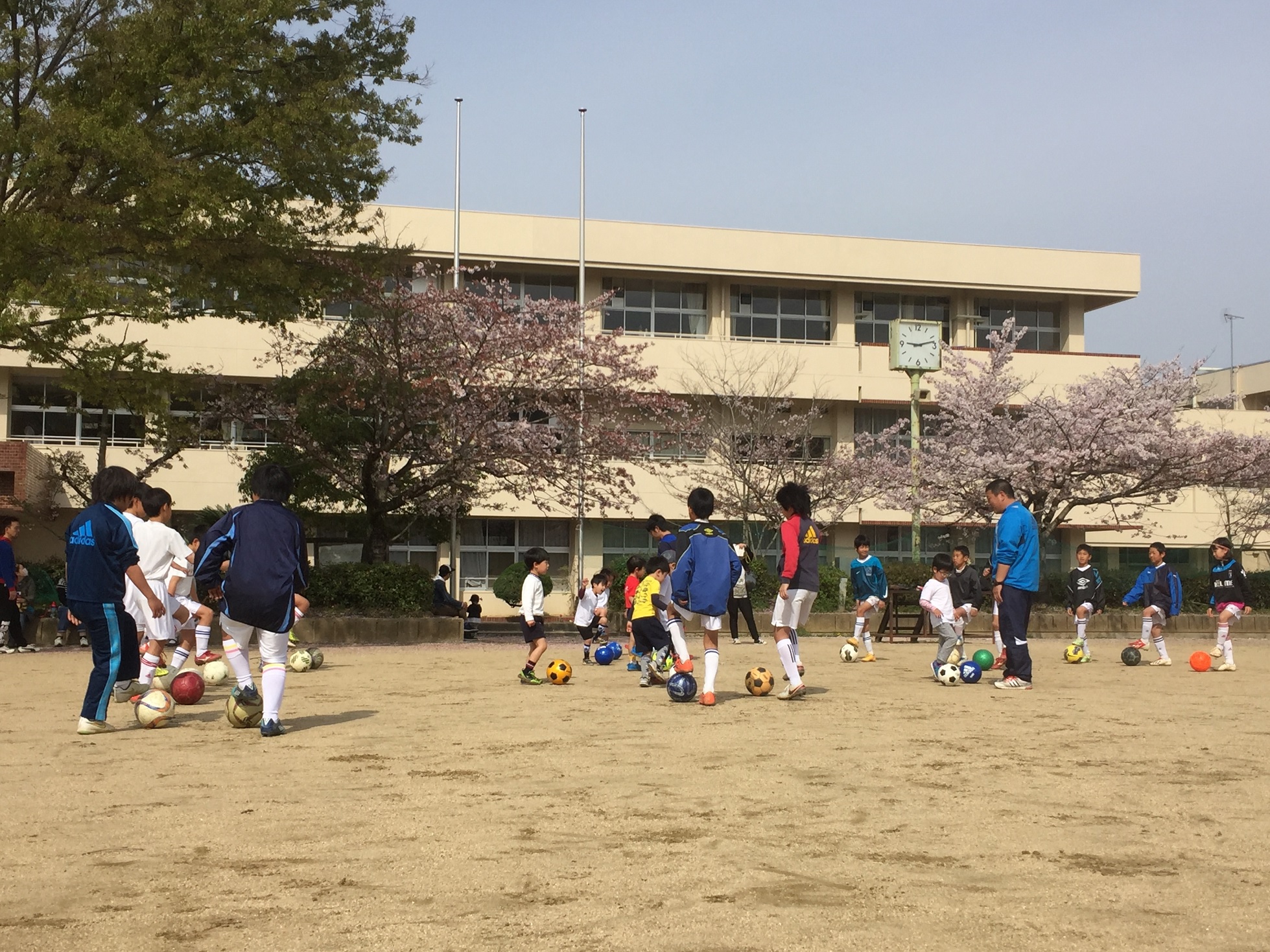 ～平群FC＆くまがしクラブ合同練習～