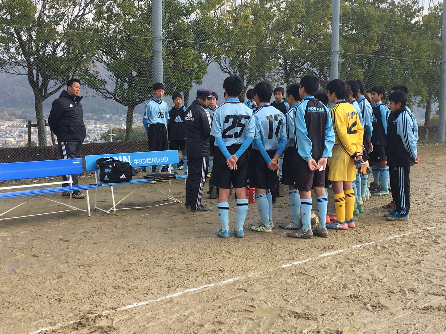 2017年度　第24回奈良県クラブユースサッカー連盟U-15新人大会  開幕